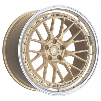 Preview: Raffa Wheels RFS-04 Forged Classic Monoblock Silber + Champagner 20 -21 Zoll